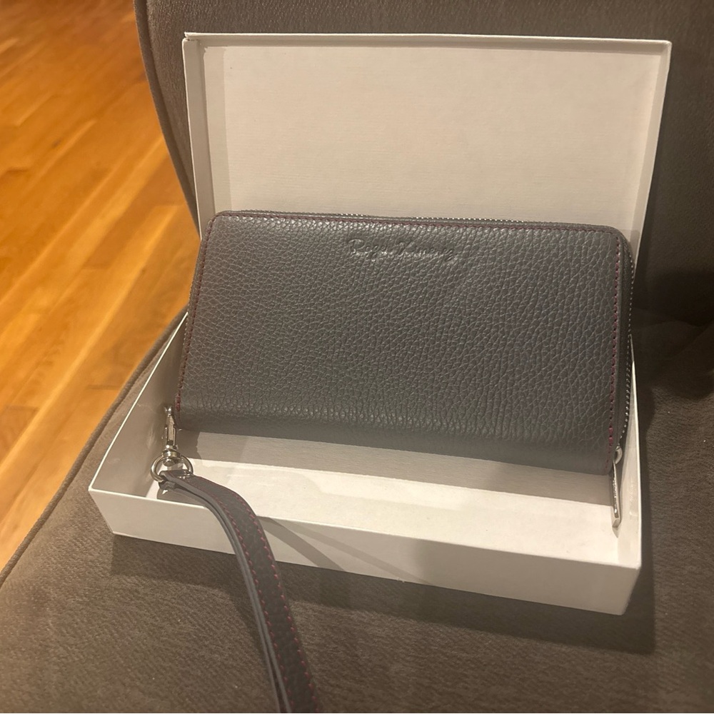 Roger Ximenez Leather Clutch/Wallet